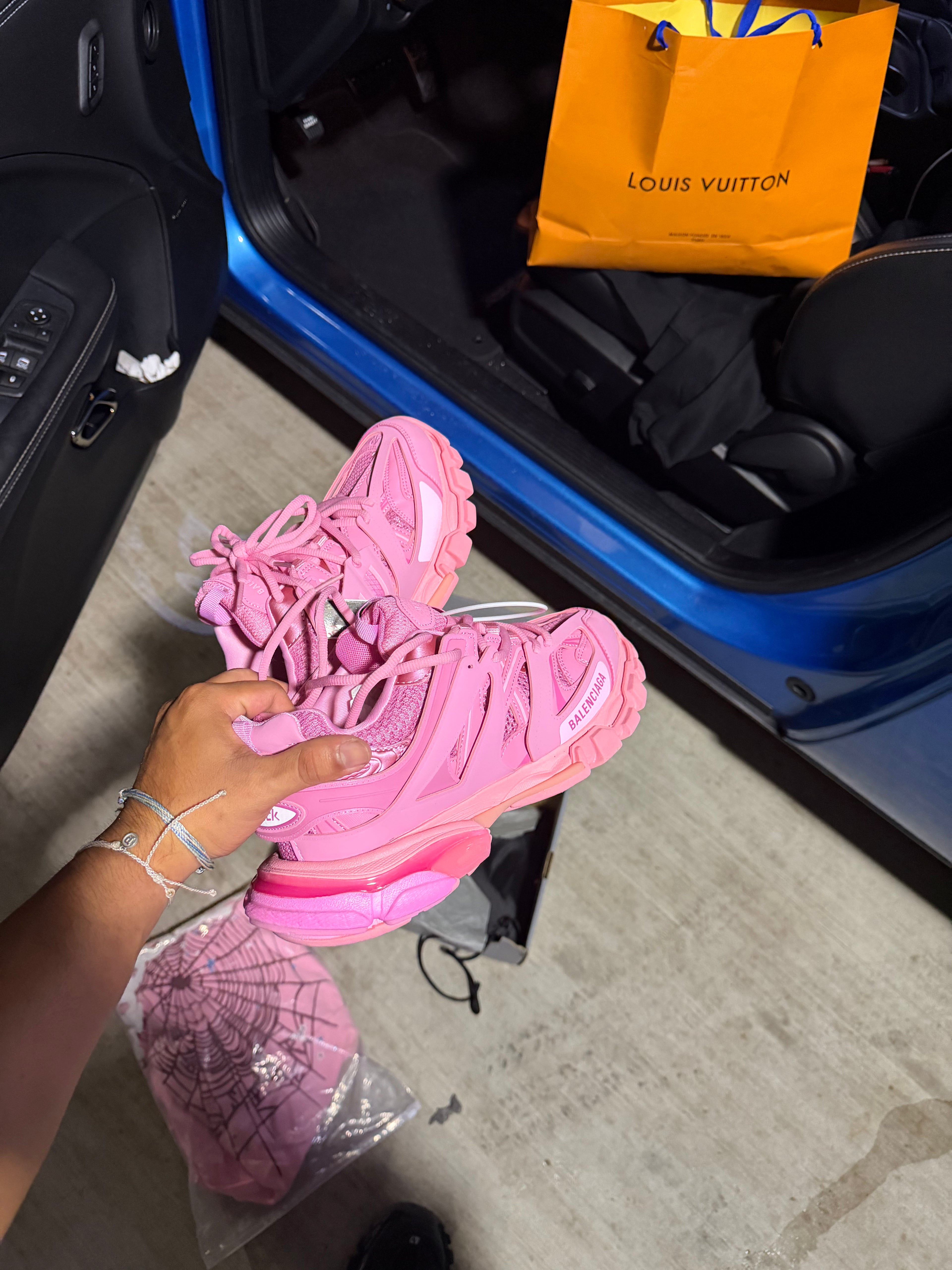 Pink Balenciaga Track