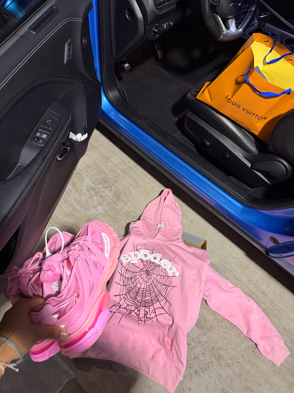 Pink Balenciaga Track