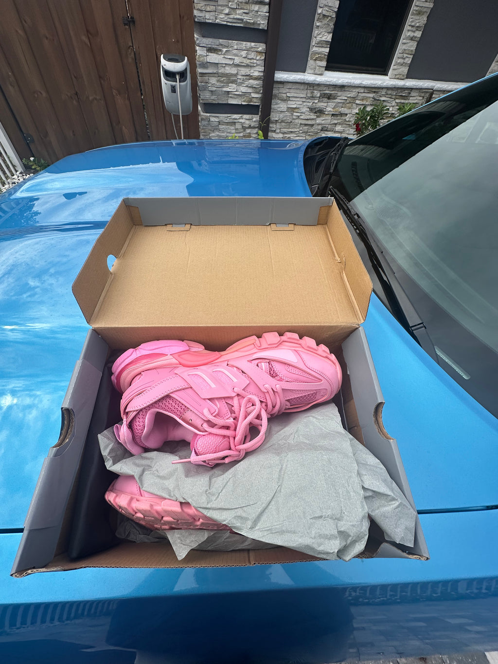 Pink Balenciaga Track